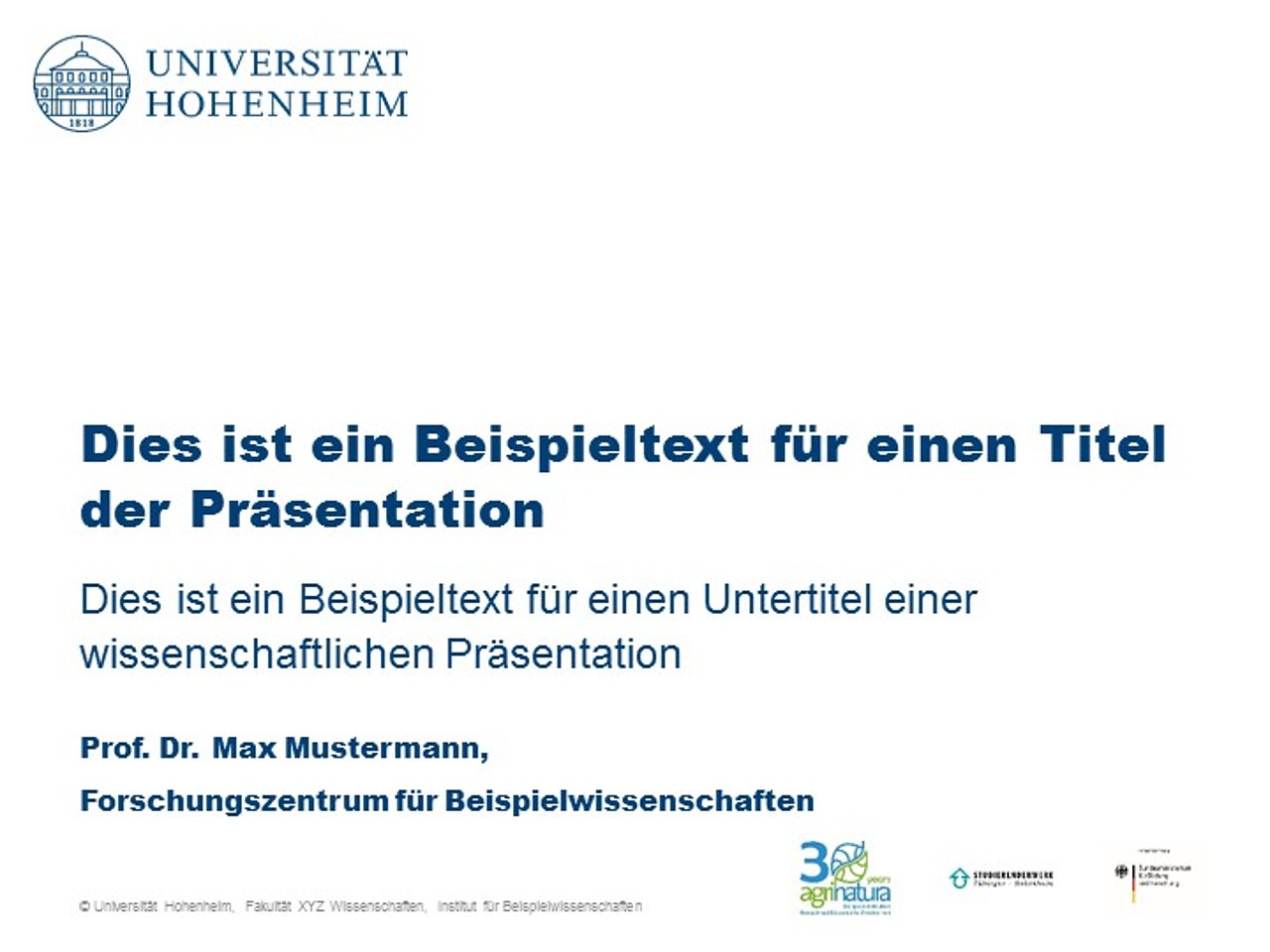 Wissenschaftliche Medien Universitat Hohenheim