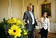 Im Reich des Rektors: Verena Didszun bei Prof. Dr. Hans-Peter Liebig