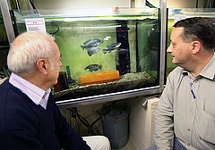 Prof. Dr. Reinhard Hilbig(li) und  Dr. Ralf Anken(re)