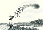 Innenabbildung | Bildquelle: Carim Nahaboo (Ill.), Der große Schwarm (c) Gerstenberg Verlag
