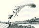Innenabbildung | Bildquelle: Carim Nahaboo (Ill.), Der große Schwarm (c) Gerstenberg Verlag