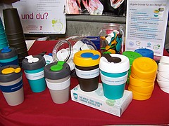 Die KeepCups bestehen aus vier Einzelteilen, die sich individuell zusammenstellen lassen.