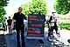 Demonstrationszug über den Campus (Foto: Uni Hohenheim/EYB)