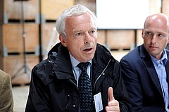 Andreas Kofler vom Landesinnungsverband für das württembergische Bäckerhandwerk e.V. / Foto: Universität Hohenheim|Oskar Eyb