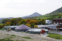 Biogasanlage der Universität Hohenheim auf dem Unteren Lindenhof bei Reutlingen. Foto: Universität Hohenheim/Oskar Eyb