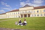 Work together - take a break together on Germany's most beautiful university campus | Image source: University of Hohenheim / Max Kovalenko