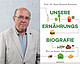 Prof. Dr. Hans Konrad Biesalski und sein Buch "Unsere Ernährungsbiografie | Foto: Universität Hohenheim/Jana Kay