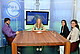 Diskutieren zum Thema "Droge Internet": Johannes Breuer, Moderatorin Heidrun lieb, Davena Wittlinger, Clarissa Corrêa. Foto: Jürgen Kaiser