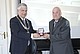 Verleihung der Ehrenmedaille in Gold (Foto: Universität Hohenheim/Winkler)