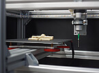 ...produziert im 3D Lebensmitteldrucker... | Bildquelle: Universität Hohenheim / Dorothea Elsner