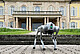 Roboterhund Odie des Fachgebiets Künstliche Intelligenz in der Agrartechnik. | Bildquelle: Universität Hohenheim / Corinna Schmid