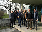 Die neue Expertengruppe Hartweizen: PD Dr. Friedrich Longin (Universität Hohenheim), Aneta Bobryk-Mamczarz, Piotr Romanczuk, Maciej Combrzynski (Lubella), Reiner Willmann (Bernbacher Teigwaren), Michael Haag (Saalemühle), Daniel Kaufmann (Bühler) (v.l.n.r.) | Bildquelle: Universität Hohenheim / Friedrich Longin Die neue Expertengruppe Hartweizen: PD Dr. Friedrich Longin (Universität Hohenheim), Aneta Bobryk-Mamczarz, Piotr Romanczuk, Maciej Combrzynski (Lubella), Reiner Willmann (Bernbacher Teigwaren), Michael Haag (Saalemühle), Daniel Kaufmann (Bühler) (v.l.n.r.) | Bildquelle: Universität Hohenheim / Friedrich Longin