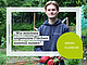 Das erste Obst und Gemüse konnte die studentische Gruppe "Erdhügel-Garten" bereits ernten. Bild: Universität Hohenheim / Hannah Moormann