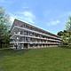 Visualisierung Neubau Studentenwohnheim; © Schädler&Zwerger, Architekten GmbH