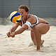 Britta Büthe bei der World Tour in Peking. Foto: FIVB