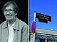 Pressebild Reisen: Beate Reinhardt, Straßenschild: Jung/Universität Hohenheim