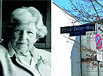 Pressebild Zeller: Gesellschaft für Naturkunde in Württemberg e.V, Straßenschild: Jung/Universität Hohenheim