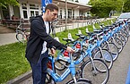 One of the reasons for the popularity of the University of Hohenheim as an employer is probably its bicycle-friendliness. | Picture source: University of Hohenheim / Jan Winkler