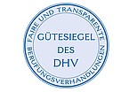 Gütesiegel des Deutschen Hochschulverbandes (DHV) für faire und transparente Berufungsverhandlungen