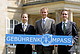 Studienleitung (v.l.): Björn Rentner, Prof. Dr. Markus Voeth, Frank Liess