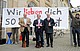 Wir lieben sie: Uniratsvorsitzender Dr. h.c. Matthias Kleinert (Mitte) mit Ratsmitgliedern Dr. Rudolf Müller (links) und Dr. Walter Müller.