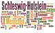 Häufig verwendete Wörter im Wahlprogramm der SPD Schleswig-Holstein.