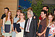 Dies academicus 2026: Rektor Prof. Dr. Christoph Schneider zwischen studentischen Preisträger:innen | Bildquelle: Universität Hohenheim / Uta Rometsch Dies academicus 2026: Rektor Prof. Dr. Christoph Schneider zwischen studentischen Preisträger:innen | Bildquelle: Universität Hohenheim / Uta Rometsch