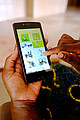 Smartphone-App der Universität Hohenheim für Kleinbauern in Sambia | Bildquelle: Universität Hohenheim / Regina Birner