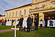 Friedhof der Bildung vor dem Schloss Hohenheim. | Universität Hohenheim / Winkler