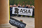 Kundgebung gegen die Unterfinanzierung vor dem Schloss Hohenheim. | Universität Hohenheim / Winkler