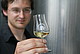 Ein guter Tropfen im Glas.