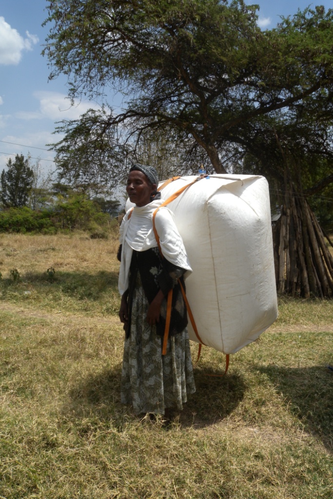 Biogas-Rucksack, Copyright: Universität Hohenheim